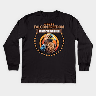 Falcon Freedom Kids Long Sleeve T-Shirt